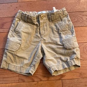 Boys Tan Old Navy Cargo Shorts